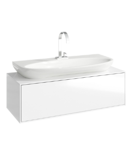 Тумба с умывальником AQWELLA Genesis 100 Белый GEN0110W